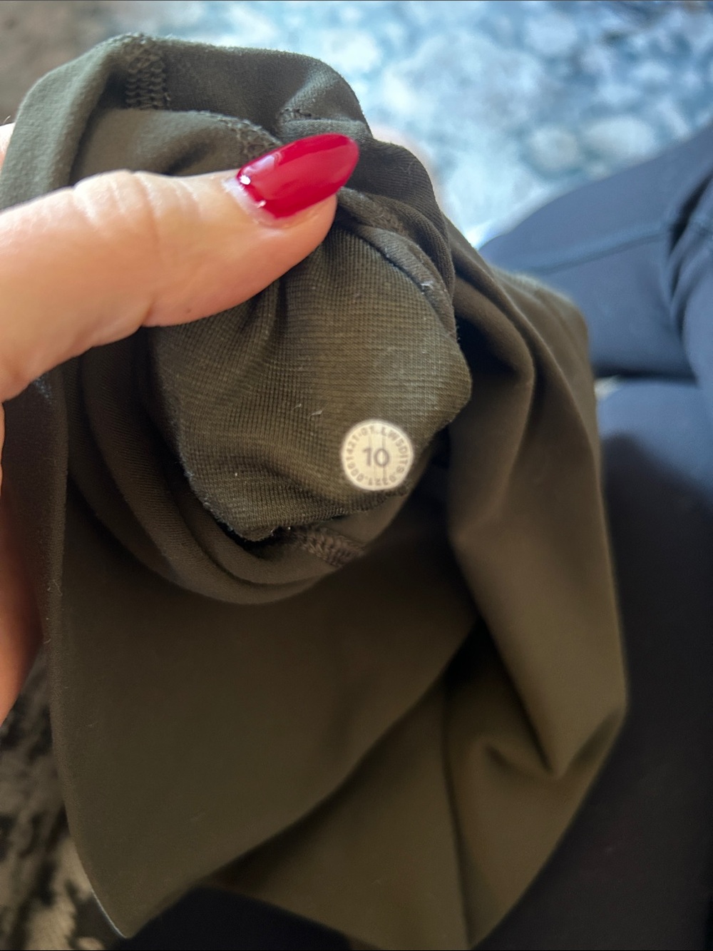 lululemon athletica Olive Green High-Rise Leggings - Picture 2 of 3